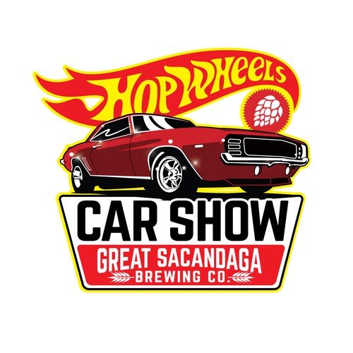 Colorful Car Show Logo Design by AIGuy Adam