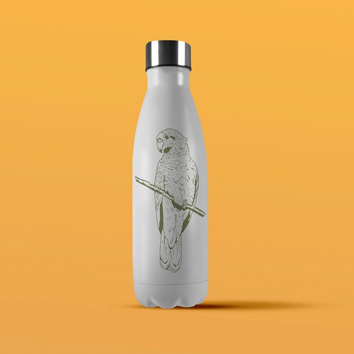 Water bottle v1 Design by AdryQ