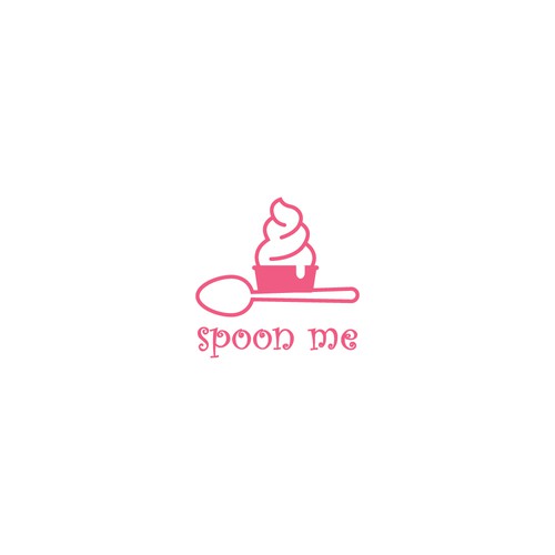 Create a trendy logo for a new Frozen yogurt shop! Spoon Me Yogurt Design by Annabellaa