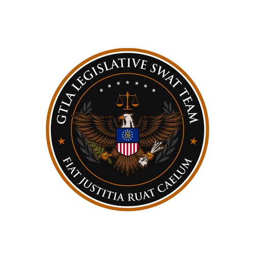 Cool Military-Style Patch (circle logo) Needed for Legal Organization Design por Lyna™