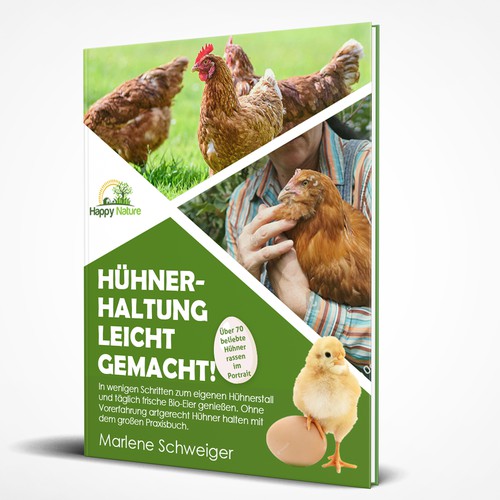 Chicken Farming Book Cover Design by shuma