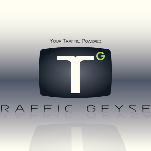 T-R-A-F-F-I-C   g-e-y-s-e-r  Logo Design by peds