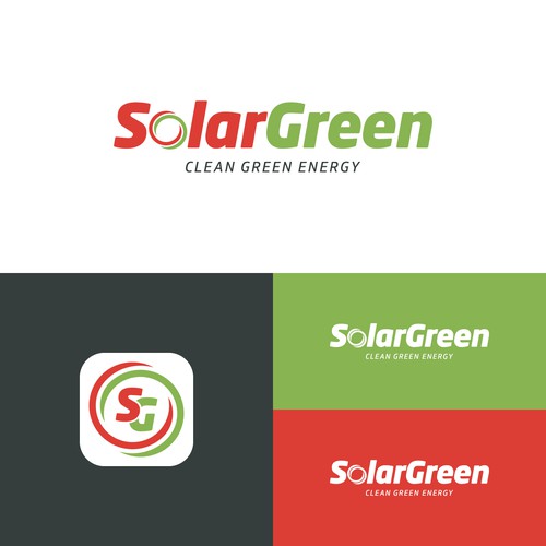 Logo for solar retailer, SolarGreen Réalisé par ARA designs