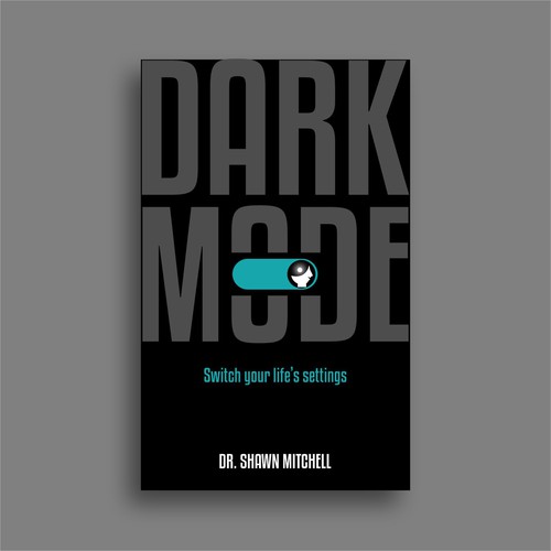 Dark Mode Book Cover Design by IdeAde