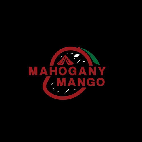 Mahogany Mango, Glow in the Dark Supplies, Festival, Glamping/Camping and Kids Room Fun Market Design by THE DESIGNSTER