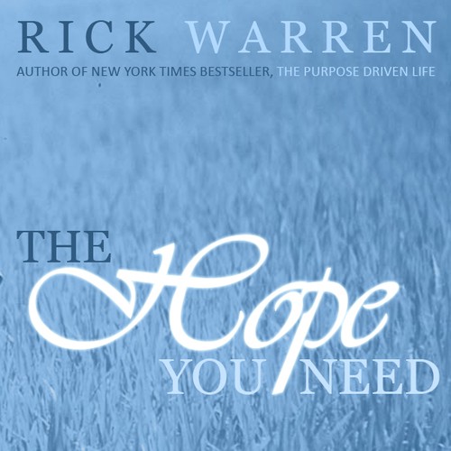 Design Rick Warren's New Book Cover Design by NXNdesignz