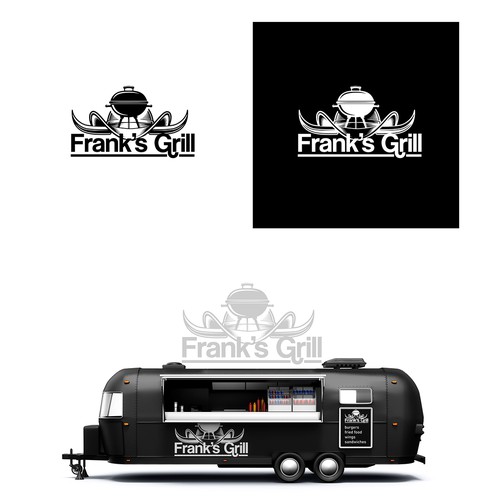 Design Cool logo for American food trailer por DirtyDiana