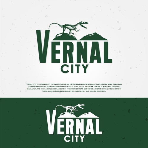 Vernal City seeking community-defining logo our residents can be proud of for generations Design by adityabeny