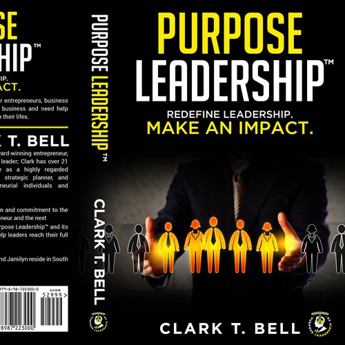 Purpose Leadership Book Cover Design by Bigpoints