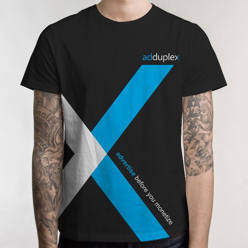 t-shirt design for app developer oriented service