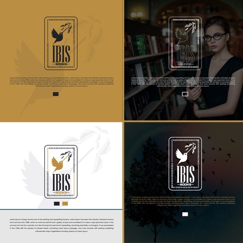 Looking for eye-catching logo for new independent book publisher. Design by multigraphicz™