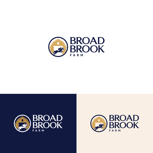 "Searching for an equestrian logo design" winning PowerPoint template