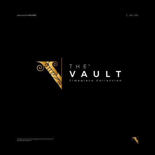 Design di The Vault | Timepiece Collection Logo Contest di FF3 ˢᵗᵘᵈⁱᵒ