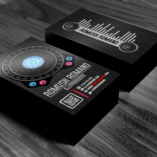 Dj Needs Outstanding And Unique Business Card Design Contest Della Categoria Biglietto Da Visita 99designs