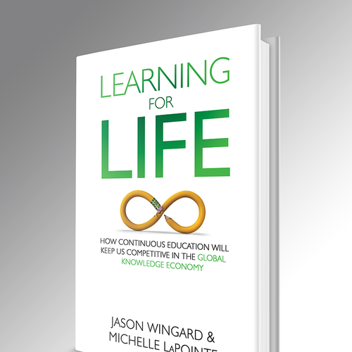 Learning for Life — create an elegant, important, and contemporary cover... Design by Sumit_S