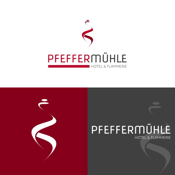 Design by WERBAL titled "Logo Pfeffermühle"