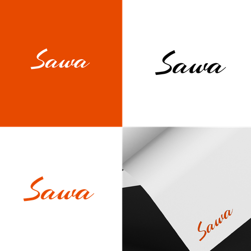 Sawa logo design Diseño de LOGStudio