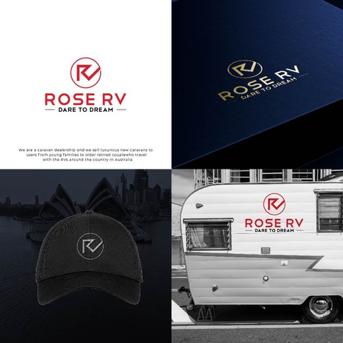 SOPHISTICATED LOGO FOR LUXURIOUS CARAVAN COMPANY Design by pixelamazers