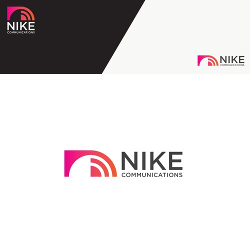 Nike Communications Logo Contest Design by Klaudi