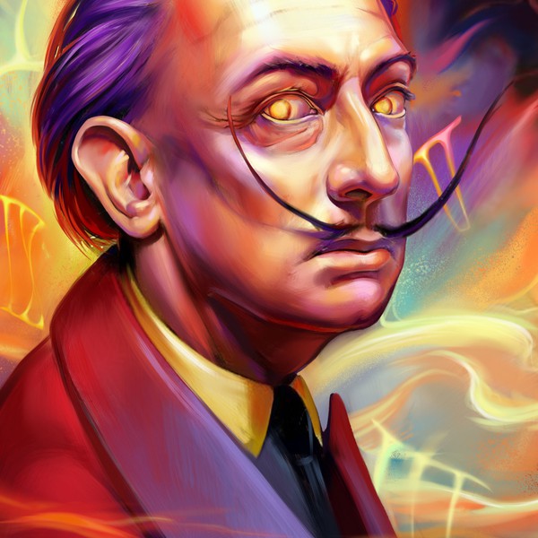 Design by Olesia H. titled "Salvador Dali"