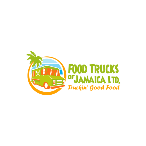 Fun Food Truck Logo Diseño de Raz4rt