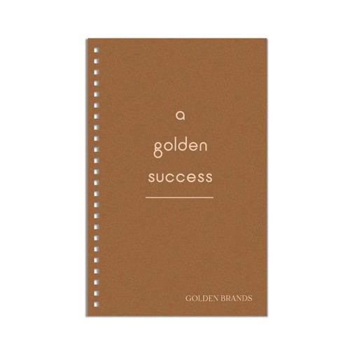 Inspirational Notebook Design for Networking Events for Business Owners Ontwerp door jkookie