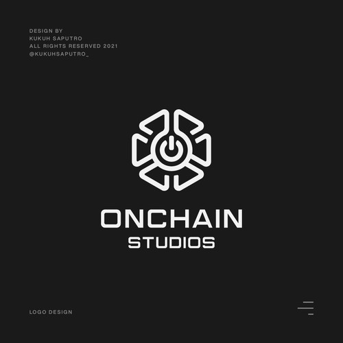 Logo for new Blockchain Gaming company Diseño de Kukuh Saputro Design