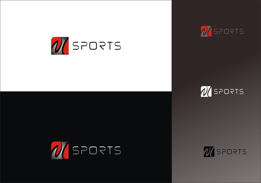 Sleek, modern logo for Sports Agency Logo design contest