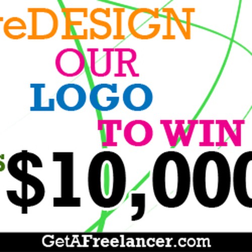 Logo / Graphic to promote US$10,000 Logo Design Competition Design by Anubis Creative
