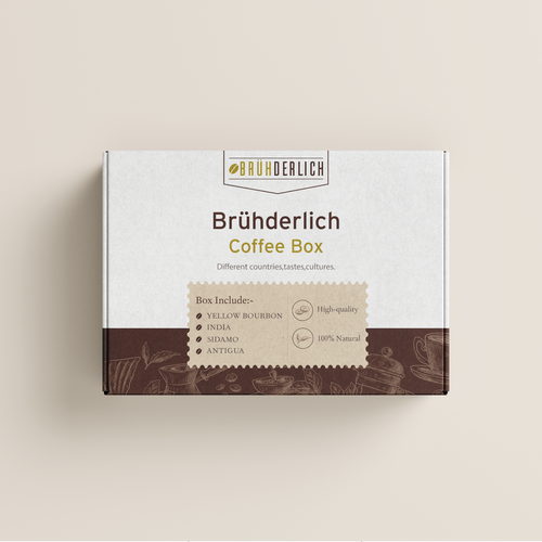 Packaging design for a premium coffee gift box Design by Ganesh Anvekar