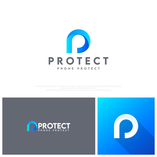 PPROTECT (Phone protect logo) (mobile cases and screen protectors) Design by Kanwal Mary