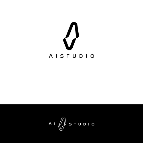 Logo for AI Studio Design by Guillermoqr ™