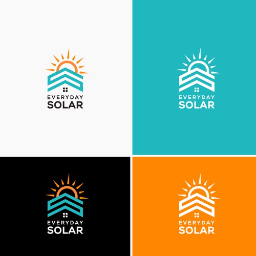 Everyday Solar Logo Design Diseño de Designer_Hafizur