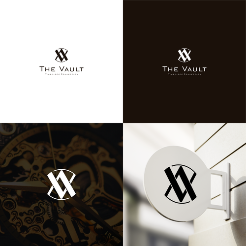 The Vault | Timepiece Collection Logo Contest Design by evashndy
