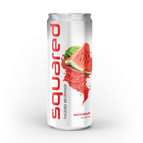 Clean - edgy beverage can for THC / CBD drink Design by SONUPARMAR