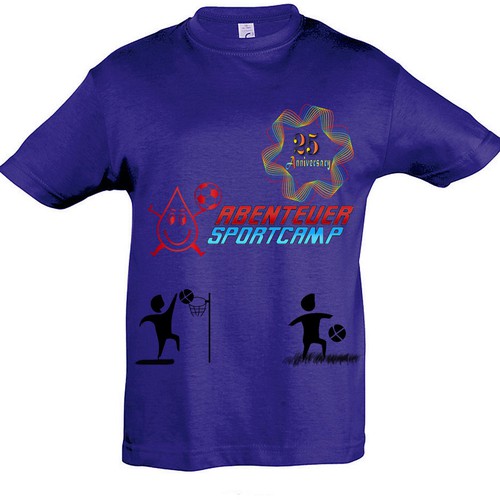 Create a cool summer sports camp shirt for 3000 kids (age 6-12) | T ...