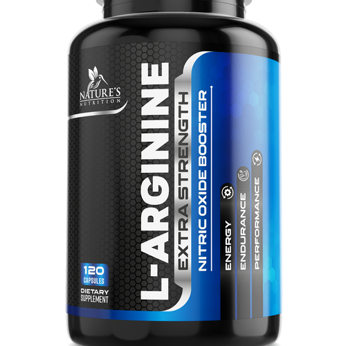 Diseño de Powerful L-Arginine Capsules Design Needed for Nature's Nutrition de ZAKIGRAPH ®