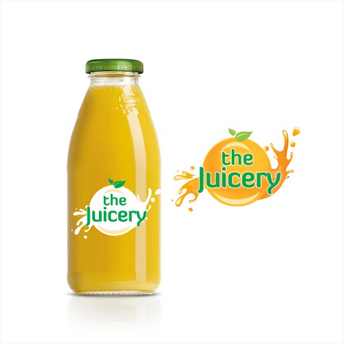 The Juicery, healthy juice bar need creative fresh logo デザイン by Sohini Das
