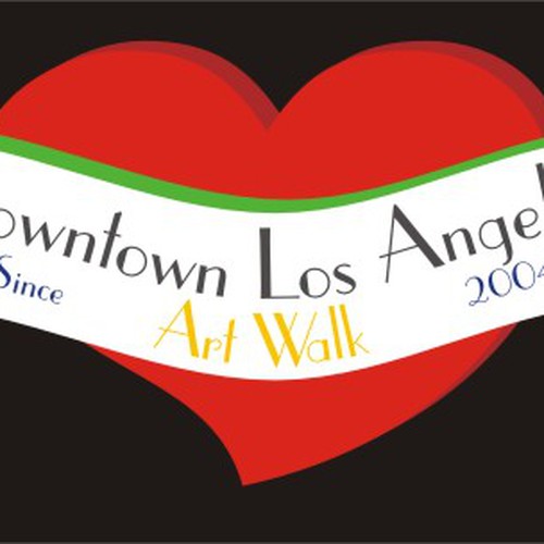 Downtown Los Angeles Art Walk logo contest Réalisé par Dalu
