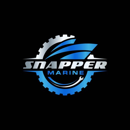 Snapper Marine Logo Design by line2code