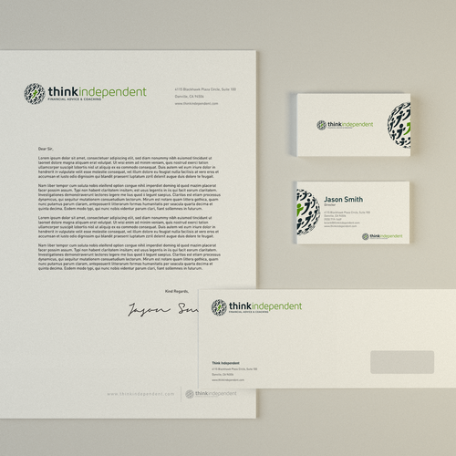 Create a logo capturing the essence of Independence Design by See7