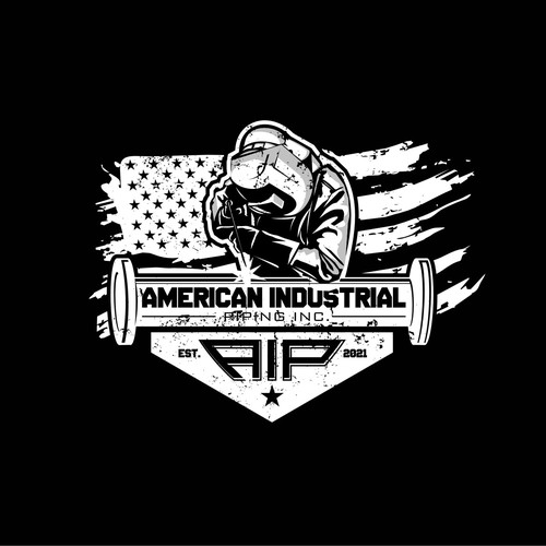 Badass logo for welding/pipefitting company Design by CrimaDezignz®
