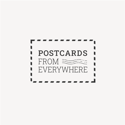 Postcards from Everywhere Logo Design by emilidea