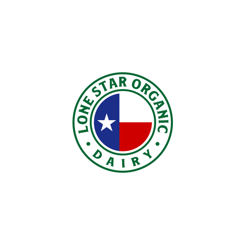Organic Dairy In Texas - Logo Design by mac23line