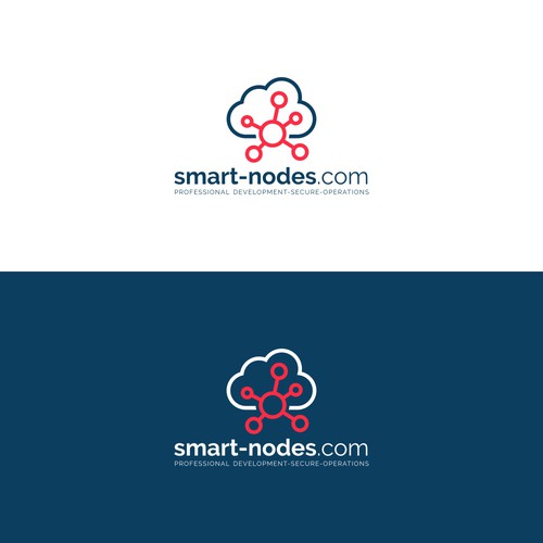 Smart-Nodes / Cloud / Security / DevOps / Data / Processing Design by MOHStudio_