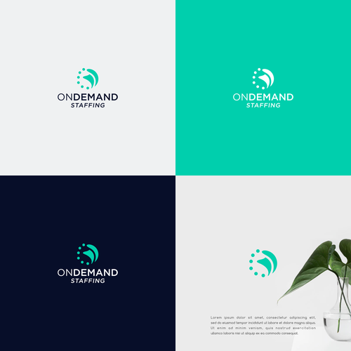 Logo for nursing staff agency Design by Agerelius❣