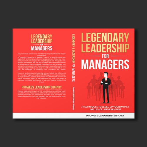 Design a Captivating Book Cover for a Leadership Skills Book for Managers Design by KMS Arafat