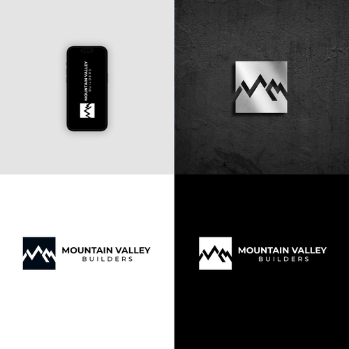 Custom Builder logo to appeal to high end clients. Design by Striker29