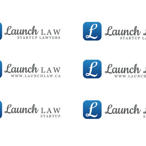 Create the next logo for Launch Law Design por kimhubdesign