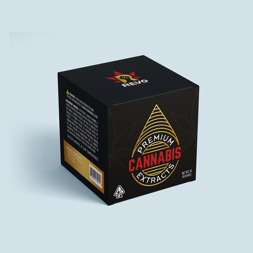 Cannabis Packaging Design for California Design by Graphyprof